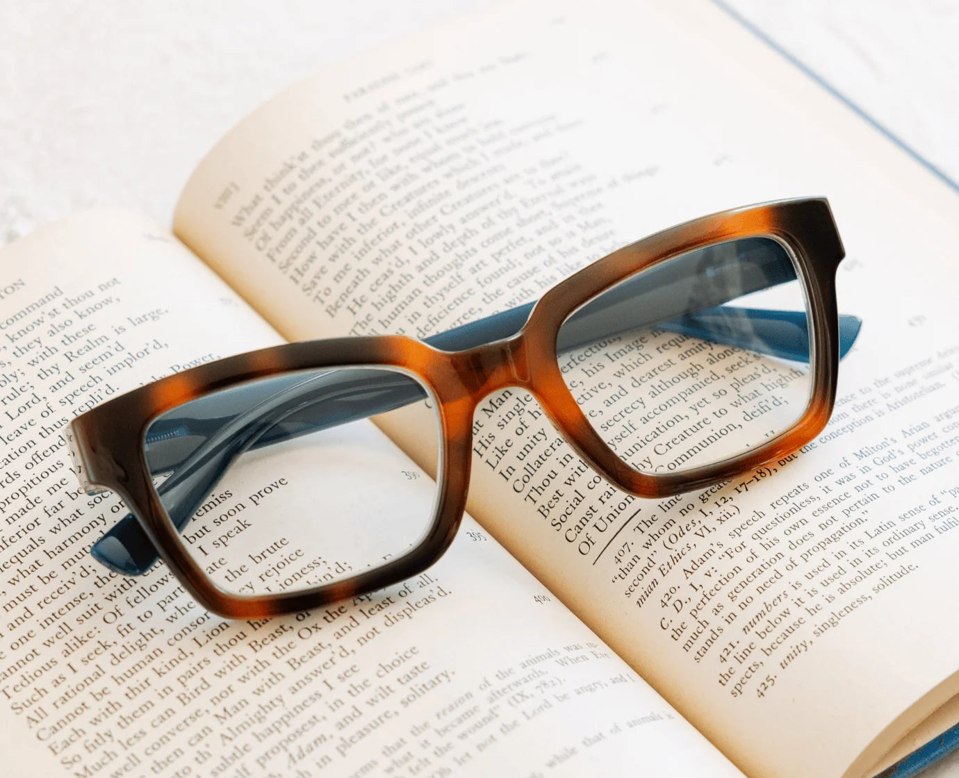 Peepers Siren Readers Mocha Tortoise/Navy