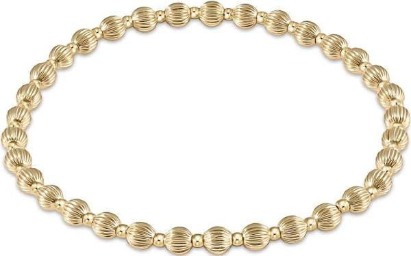 Enewton Dignity Grateful Gold Bead Bracelet