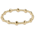 Enewton Honesty Sincerity Gold Bead Bracelet 6MM