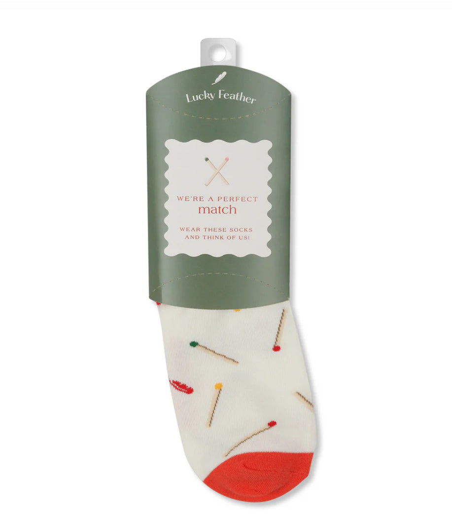 Lucky Feather Socks