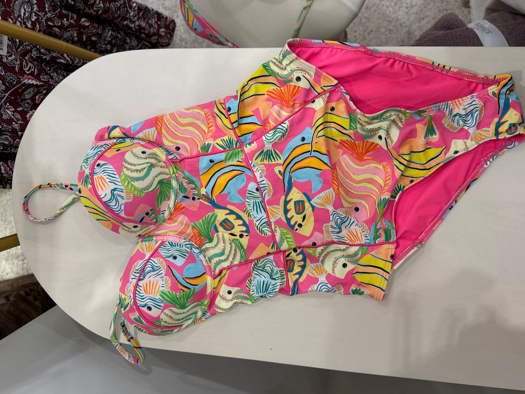 Marisa Belted One Piece
