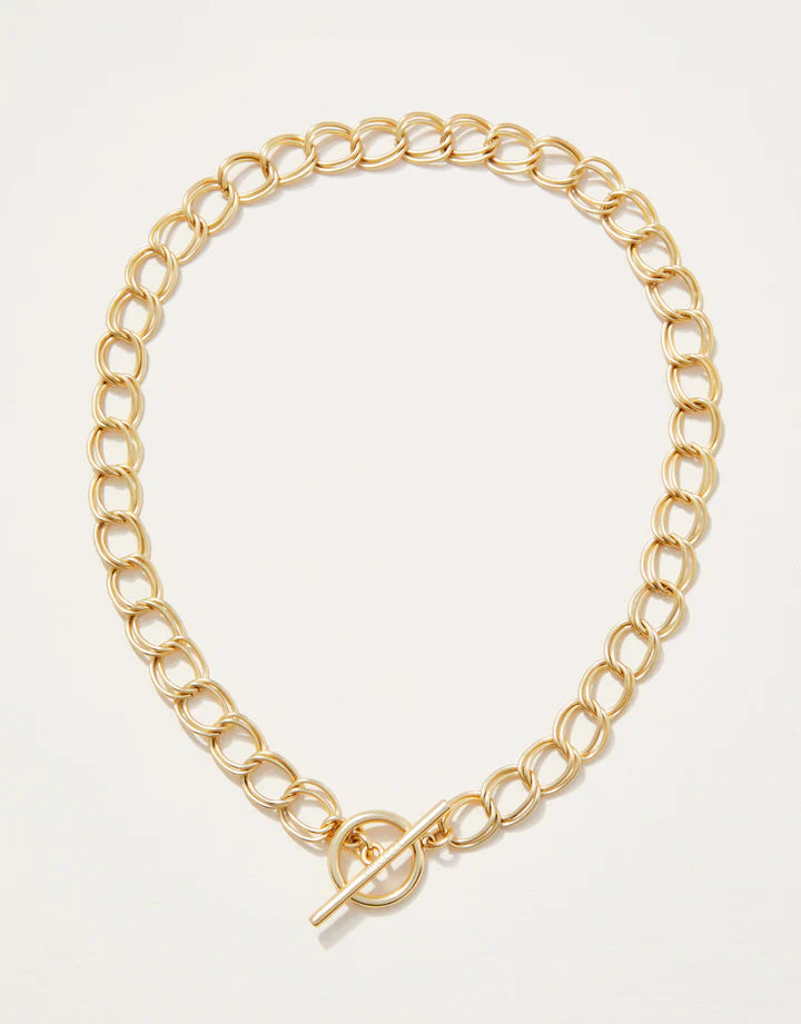 Spartina 499 Chain Toggle 17” Gold Necklace