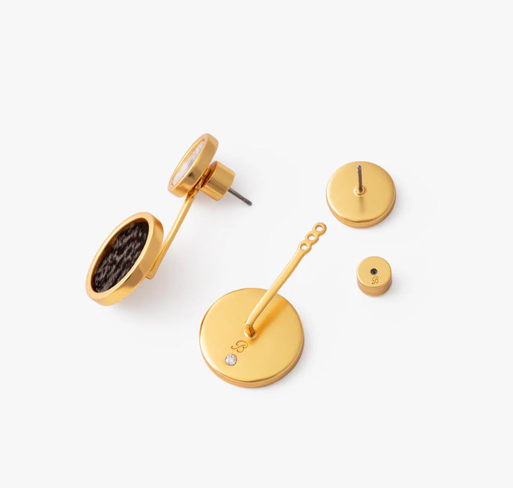 Brackish Riley Bezel Jacket Earring