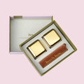 (Here’s How) Ruby Cubes Gold  Cocktail Chillers Set Of 2