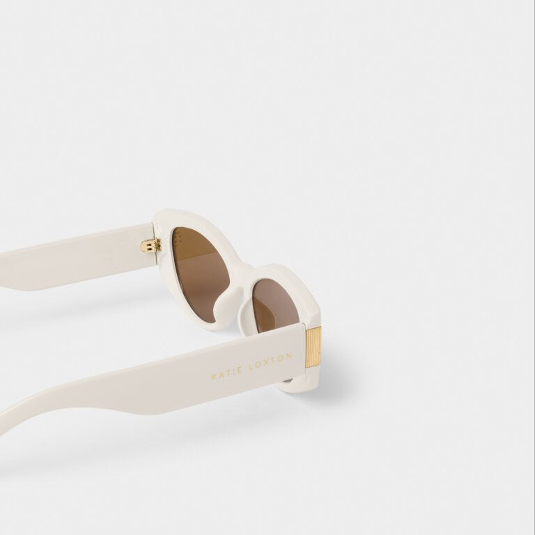 Katie Loxton Rimini Off White Sunglasses