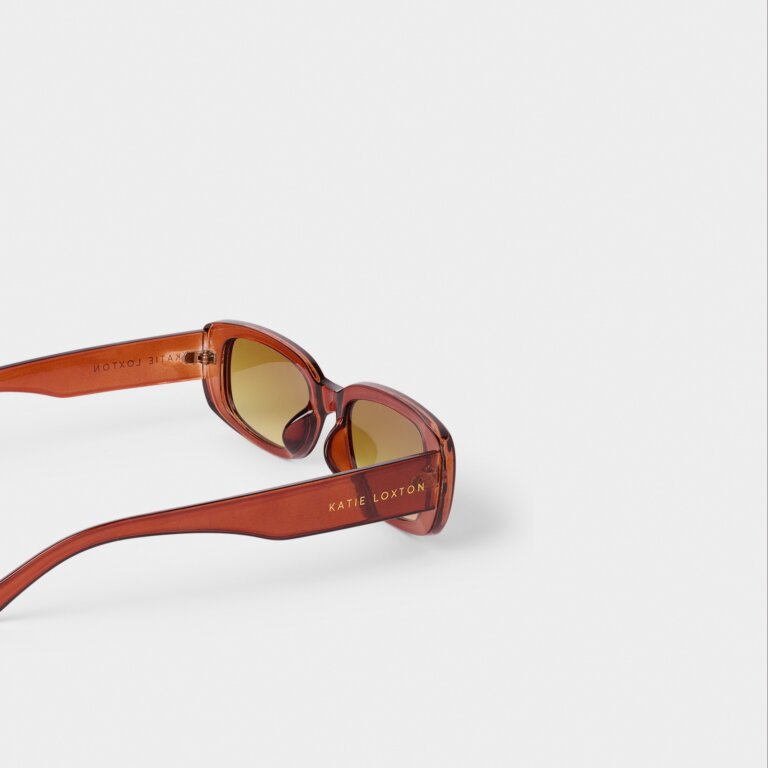 Katie Loxton Venice Amber Transparent Sunglasses