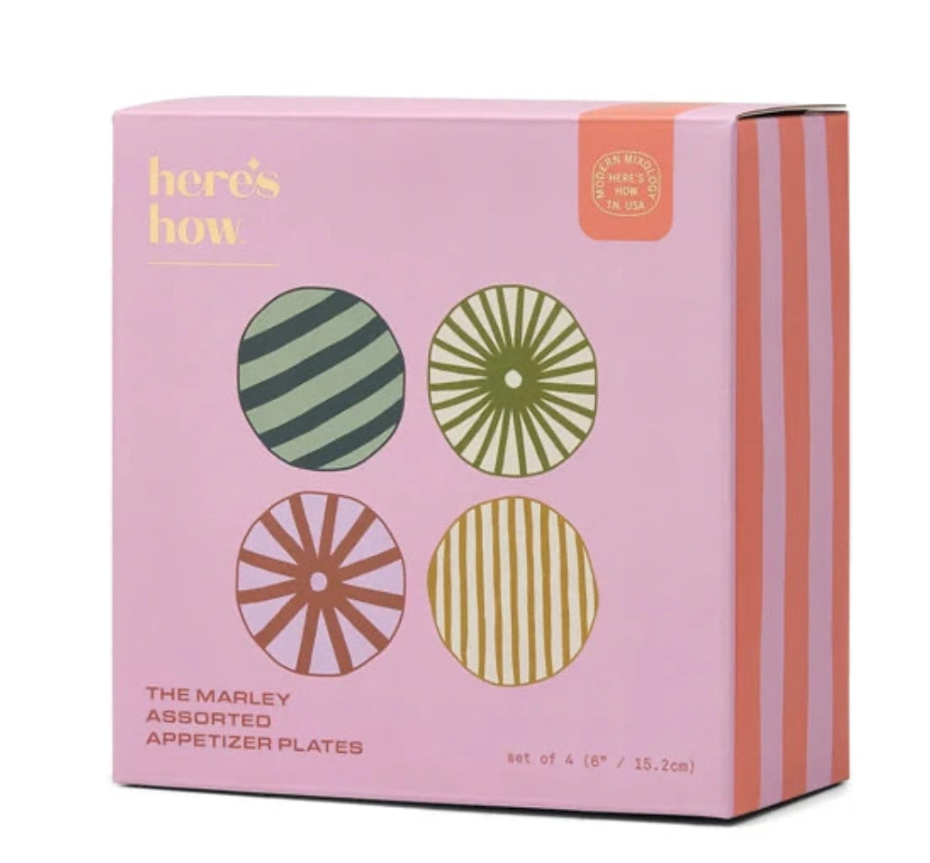 Marley Set Of Four Appetizer Plates - Thumbnail 2