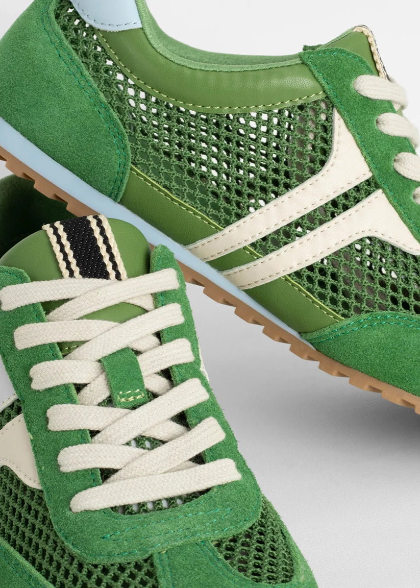 Shu Shop Green Sarah Sneaker