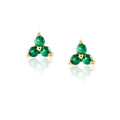 Sahira - Kira Emerald Studs