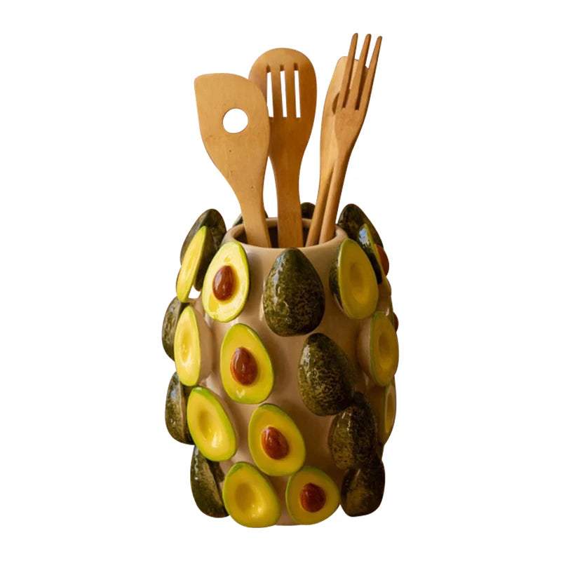 Kalalou Cermaic Avocado Vase