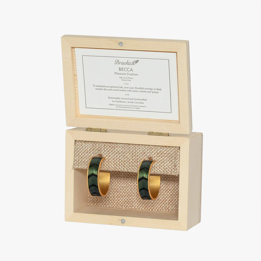 Brackish Becca Hoop Earring