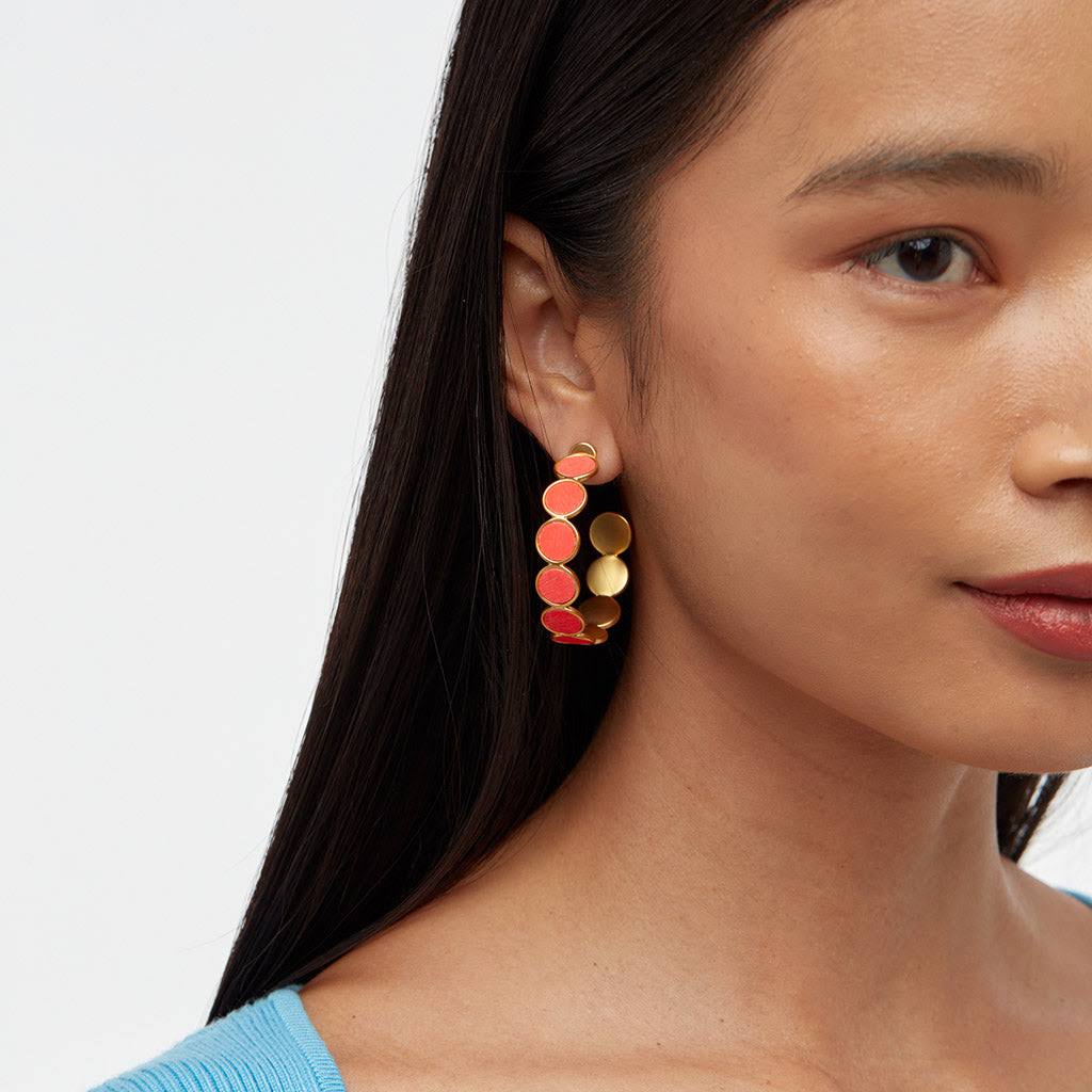 Brackish Page Hoop Earring