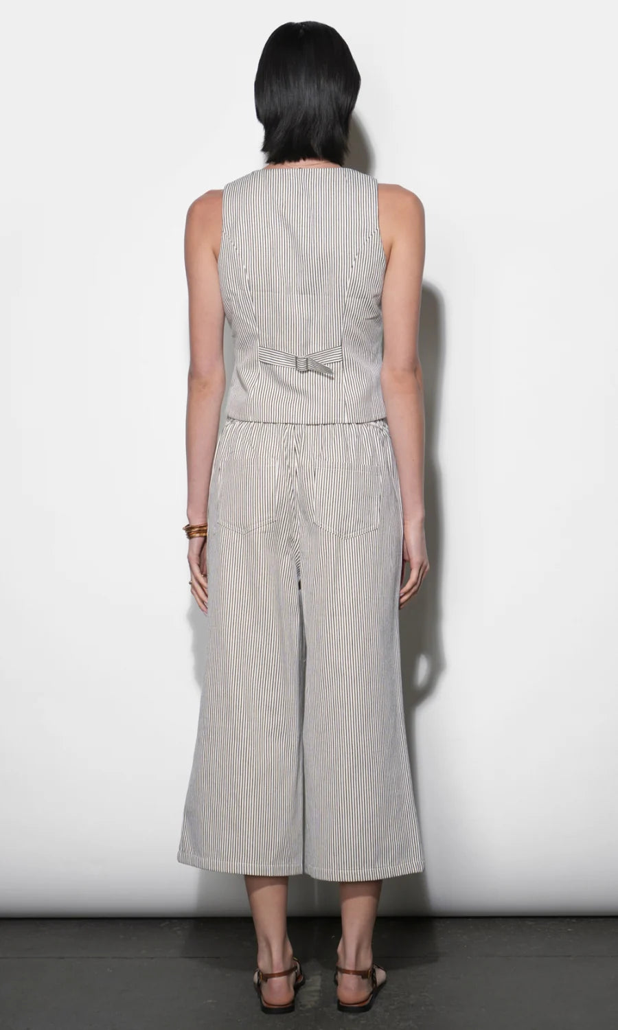 Greylin Alice Canvas Stripe Vest