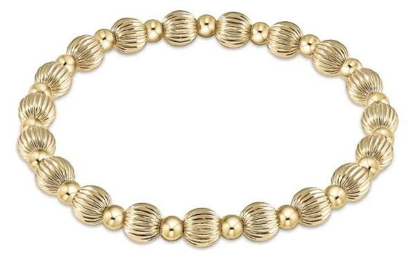 Enewton Dignity Grateful Gold Bead Bracelet