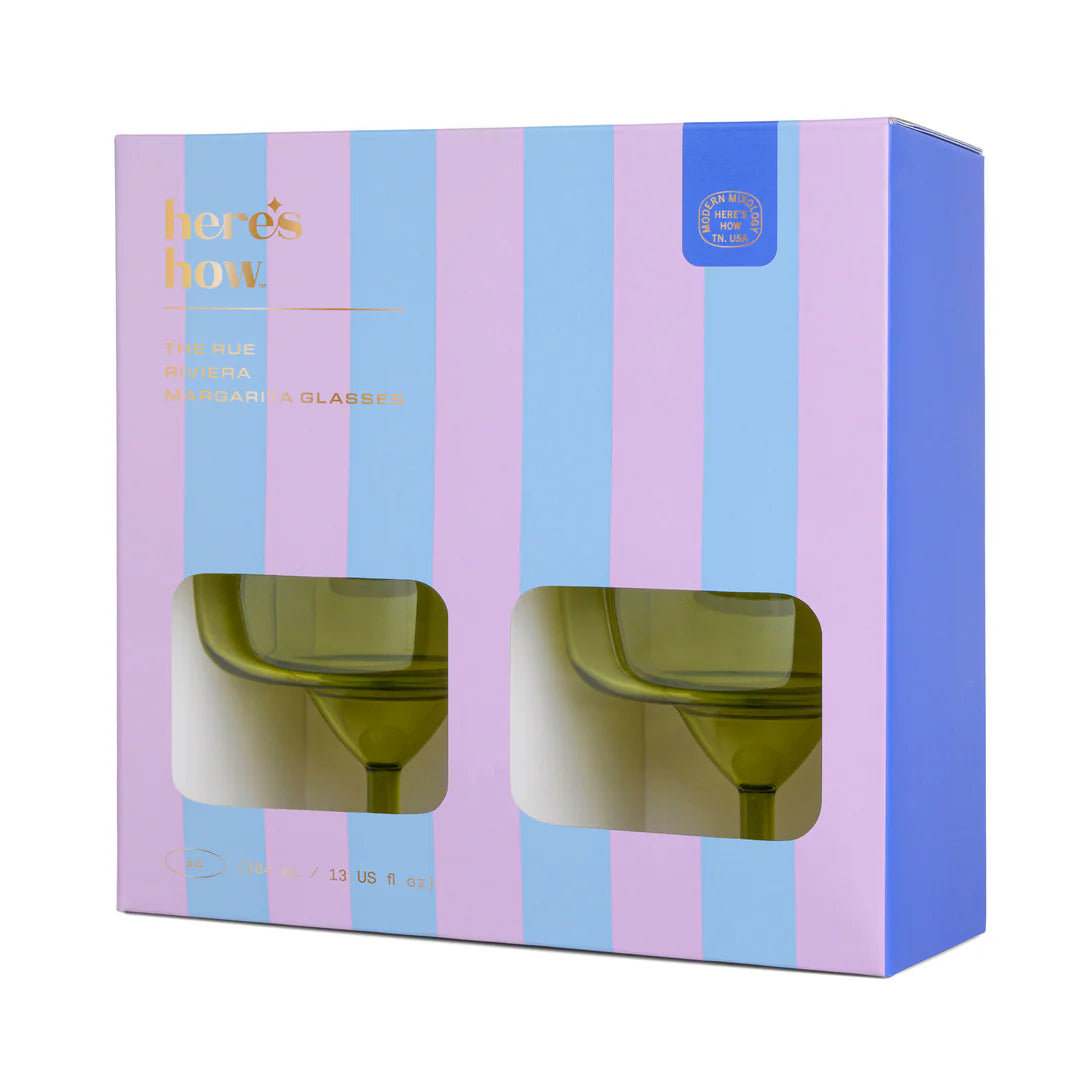 The Rue Margarita Glass Set Of 4 - Thumbnail 3