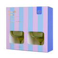Rue Margarita Glass Set Of 4 Olive