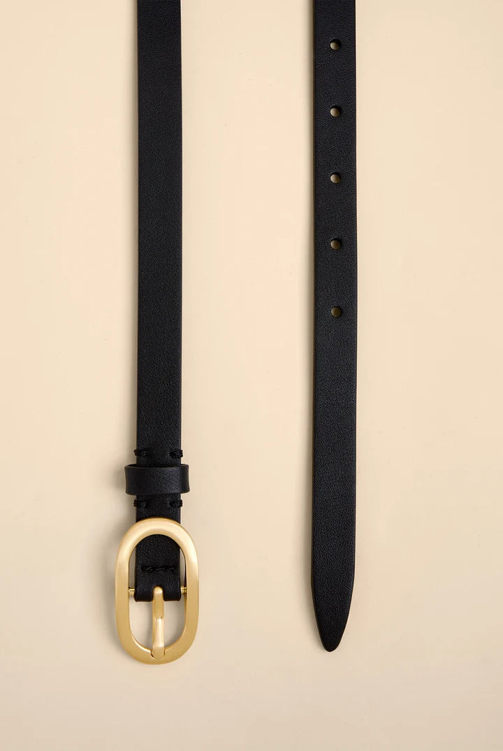 Spartina 449 Siren Skinny Belt Black
