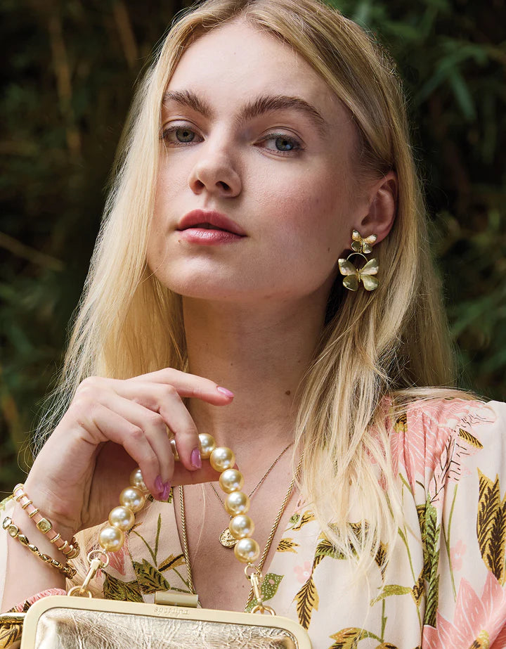 Spartina Gold Butterfly Earring