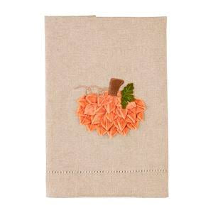 Mudpie Cream Velvet Pumpkin Tea Towel