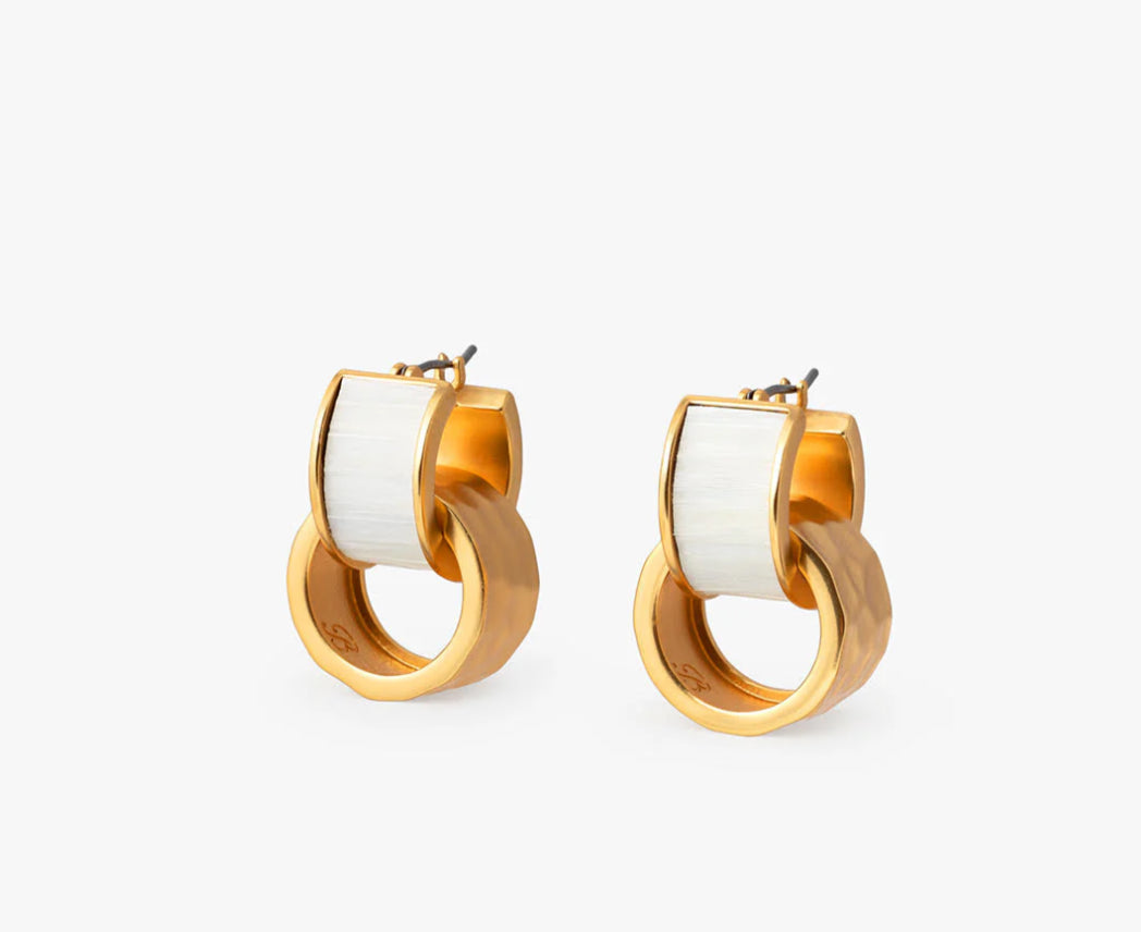 Brackish Dunmore Two Piece Hoop Earring