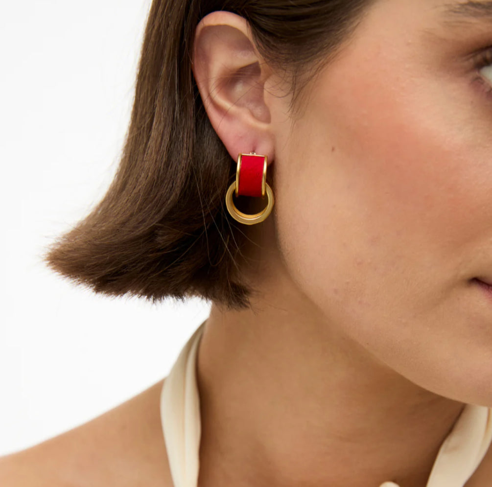 Brackish Eloise Double Hoop Earring