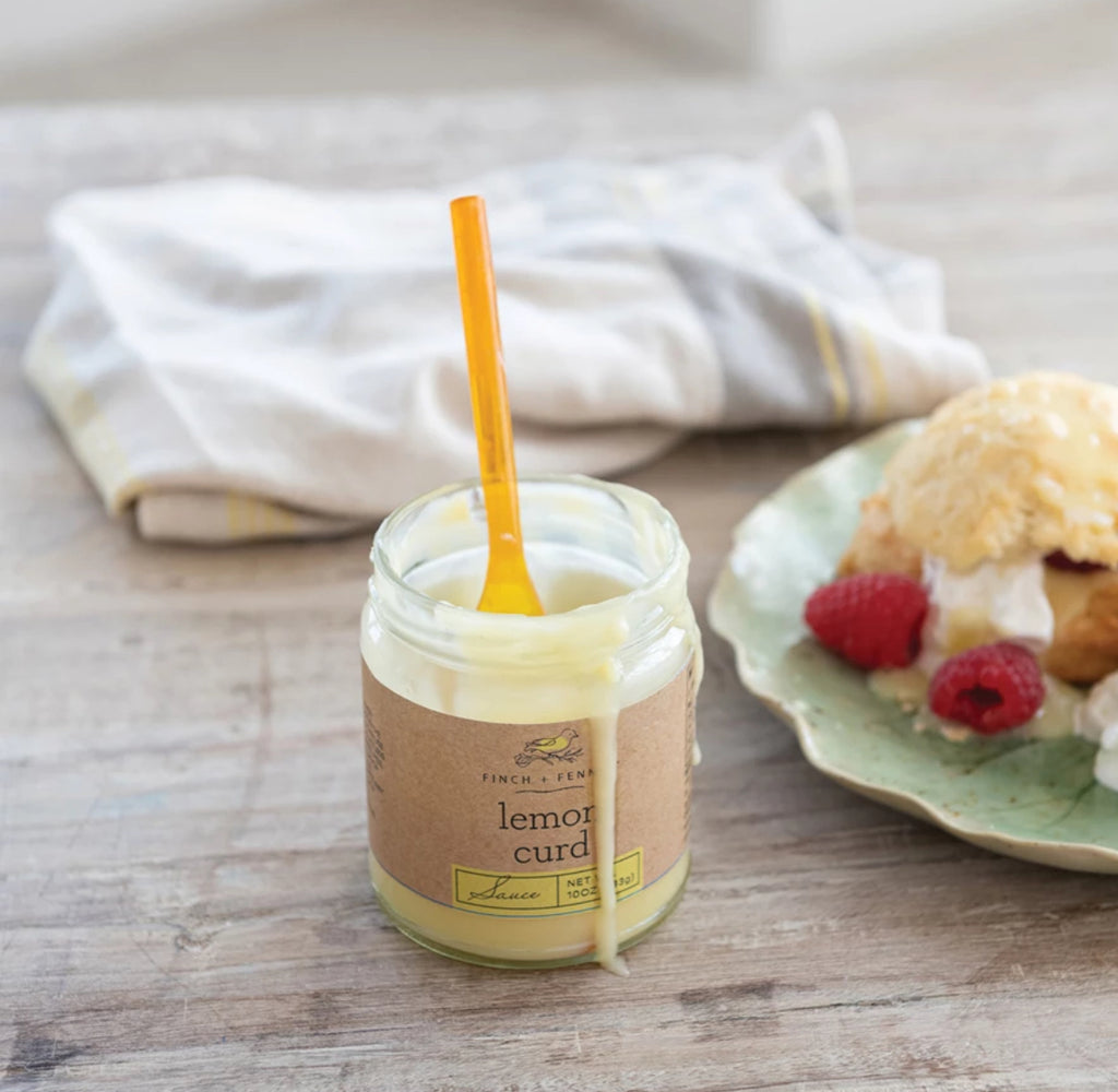 Finch and Fennel Lemon Curd Sauce