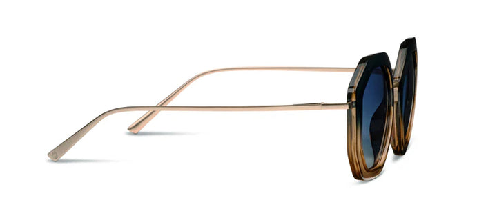 Peepers Solana Polarized Sunglasses Black/Tan