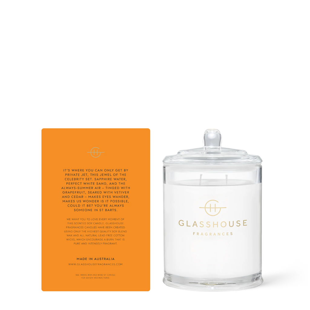 Glass House St Barts Bronze 13.4oz Candle