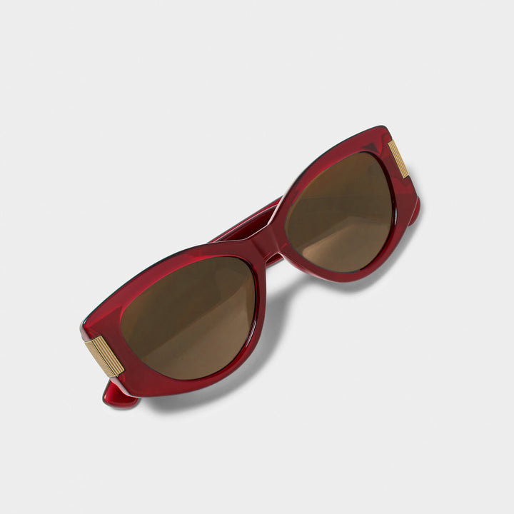 Katie Loxton Rimini Deep Red Sunglasses