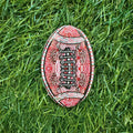 Maroon Football Button Pin