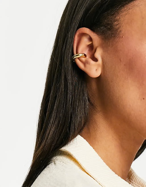Luv AJ Amalfi Ear Cuff Gold