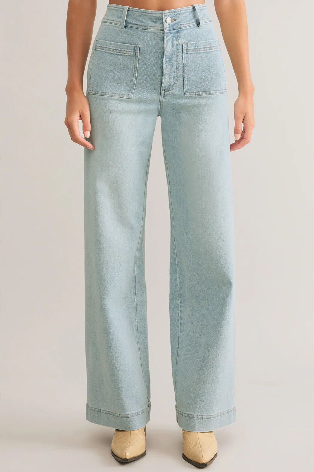 Z Supply Bradley Denim Pant Faded Indigo