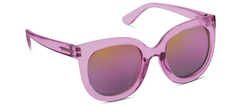 Peepers Logging Out Polarized Sun Pink 0.00 Glasses