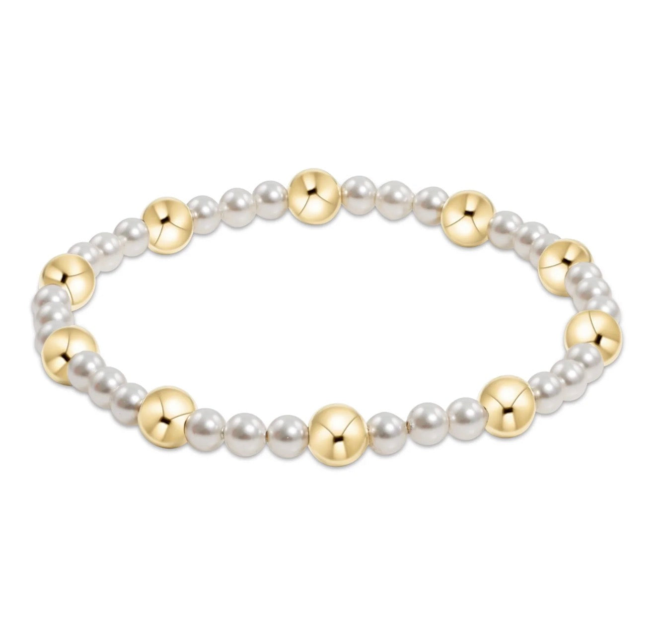 Enewton Pearl Sincerity 6MM Gold Bracelet