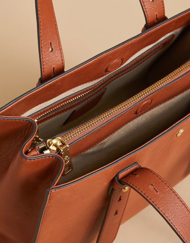 Spartina 449 Taylor Tote Saddle Brown