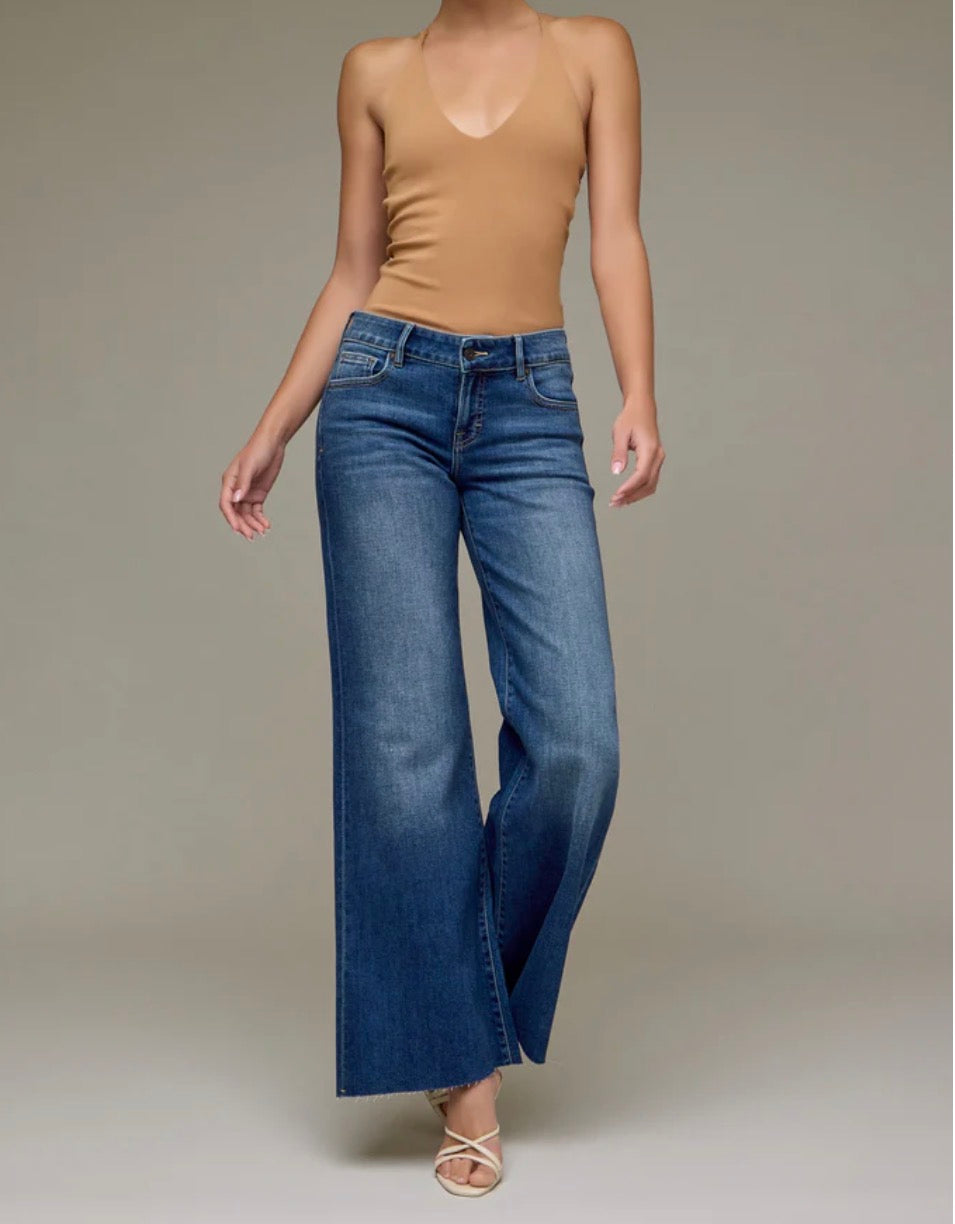 Hidden Happi Dark Wash Flare Jean