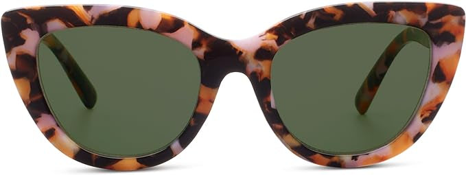 Peepers Capri Polarized Sun Pink Botanico 0.00 Glasses