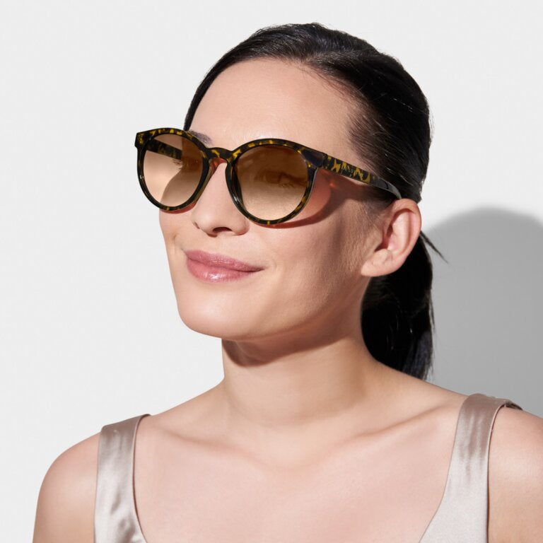 Katie Loxton Geneva Brown Tortoise Sunglasses