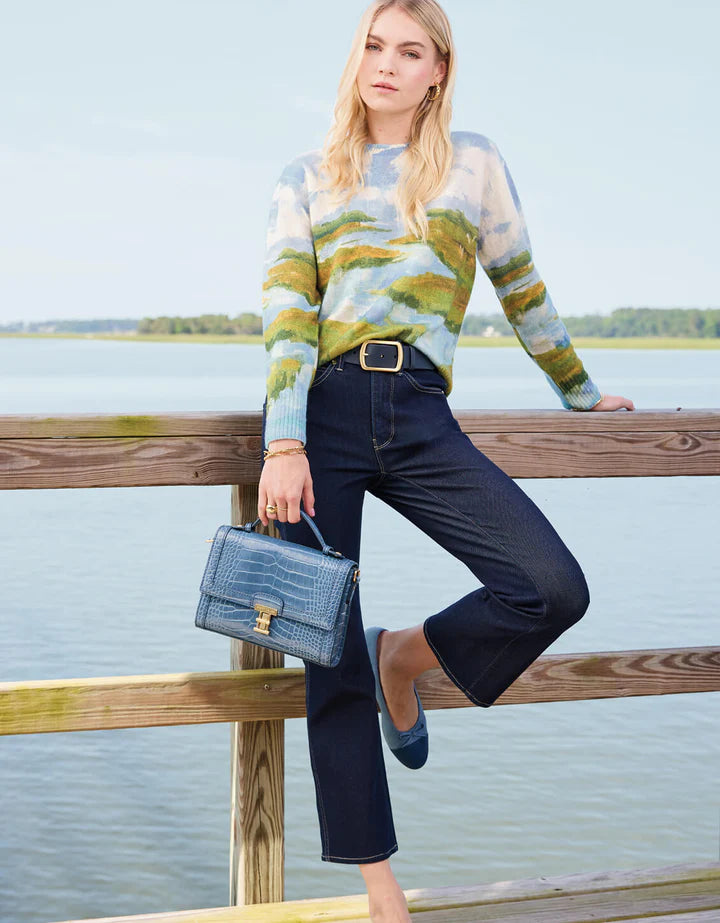 Spartina Murray Serpentine Landscape Sweater