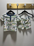 Mudpie Golf Cart Pajama Set