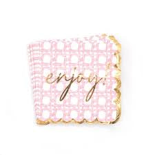 8 Oak Lane Paper Cocktail Napkin Set Of 16