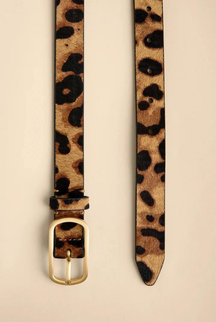 Spartina 449 Thin Belt Leopard