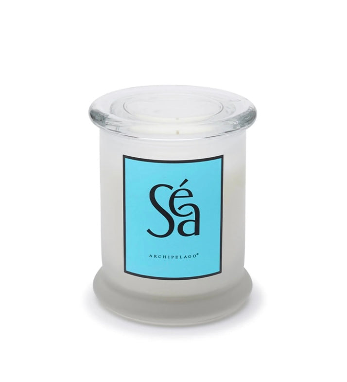 Archipelago frosted jar candle