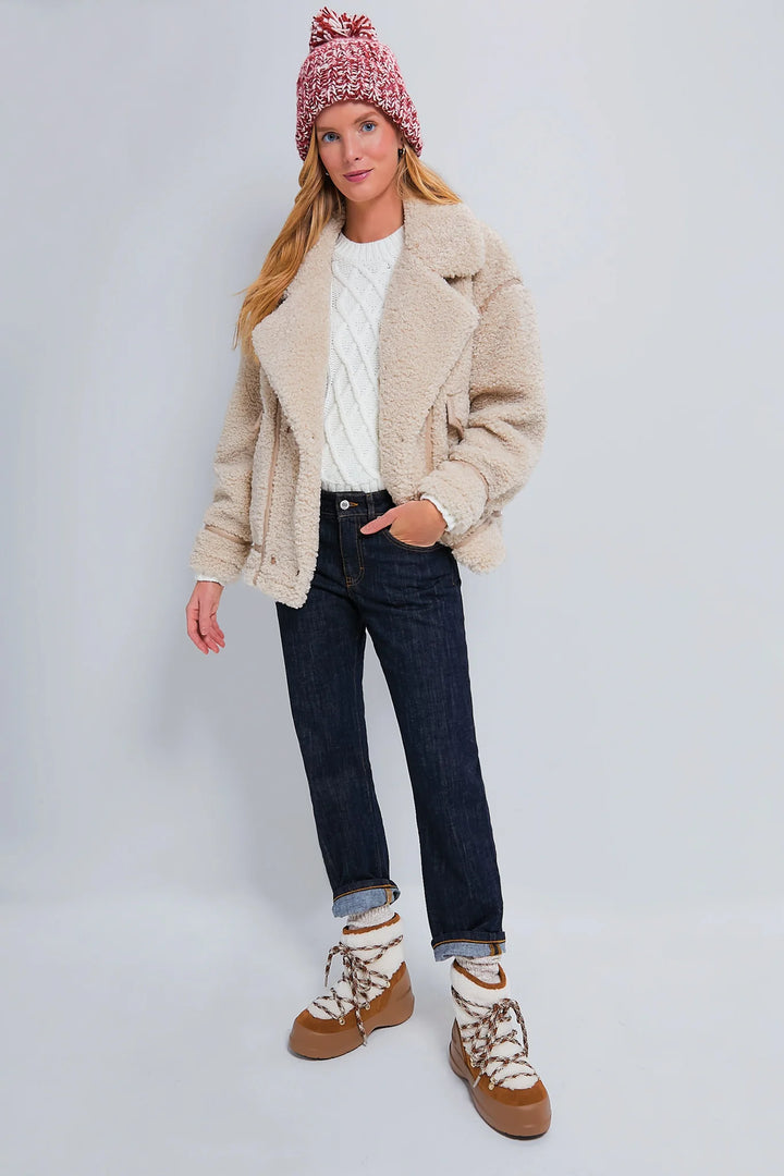 Z Supply Ari Sherpa Jacket Fossil