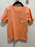 Saltwater Boys Company Orange Boat Pocket Tee
