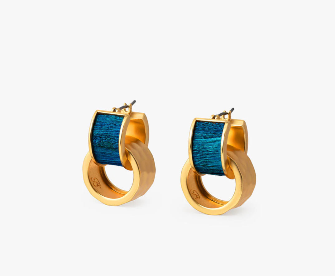 Brackish Eleuthera Two Piece Hoop Earring