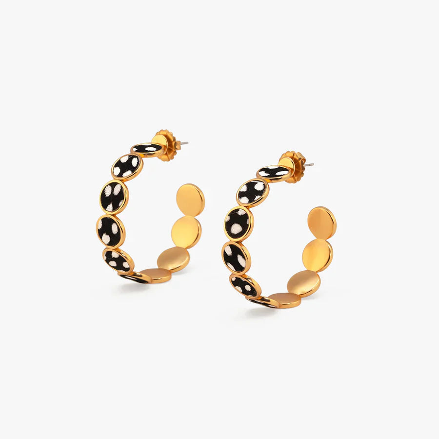 Brackish Dracula Hoop Earrings