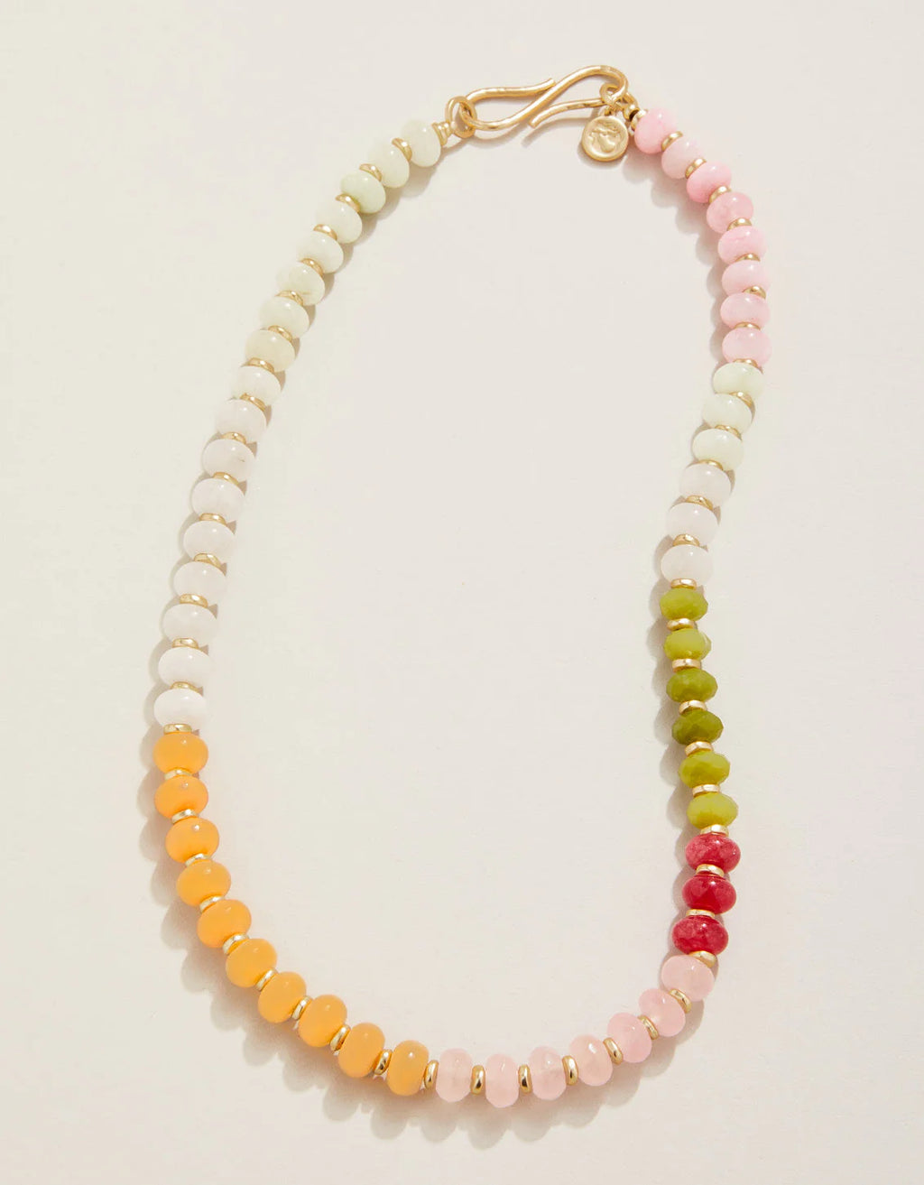 Spartina Pink/Green Sawyer Stone 17” Necklace