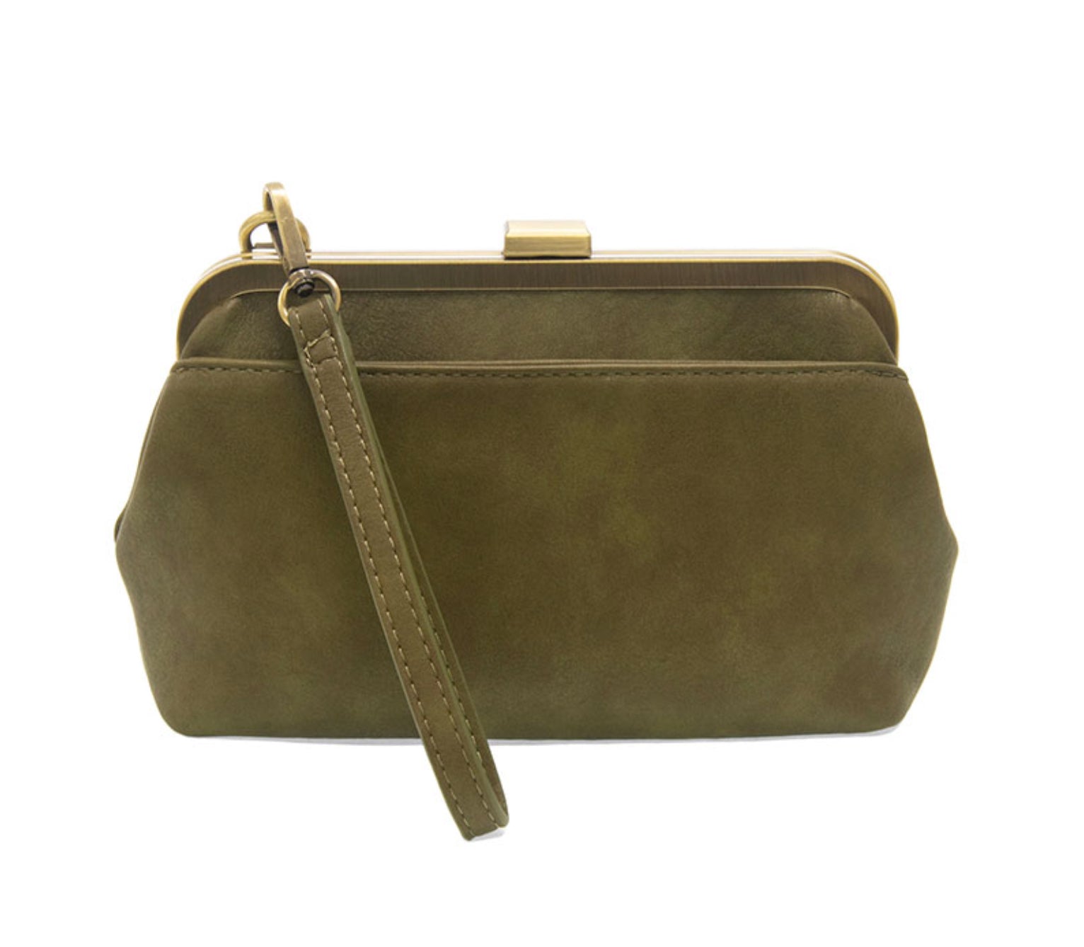 Susan Joy Vivie Frame Lock Convertible Crossbody/Wristlet