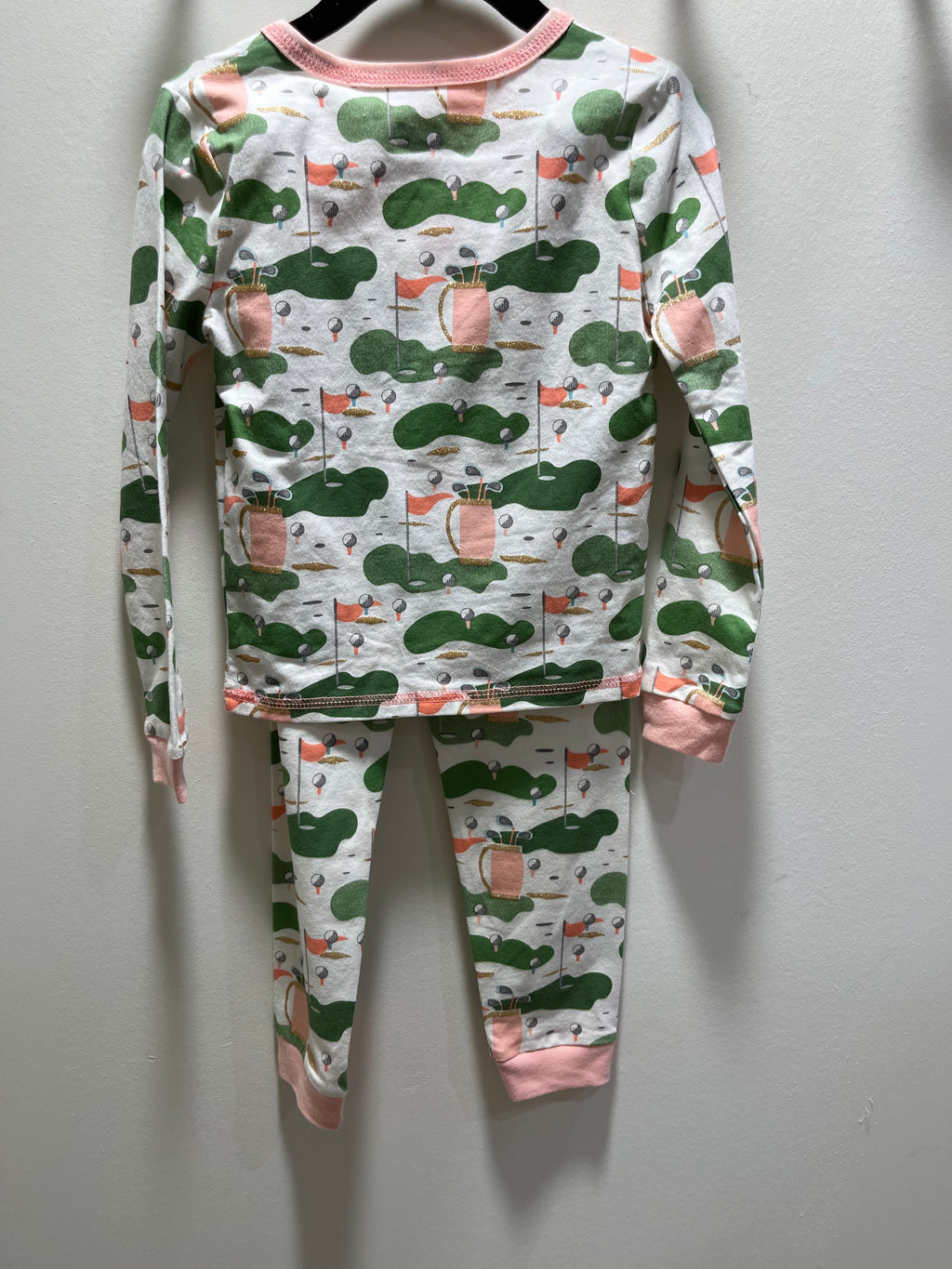 Mudpie Girls Golf Pajama Pants Set